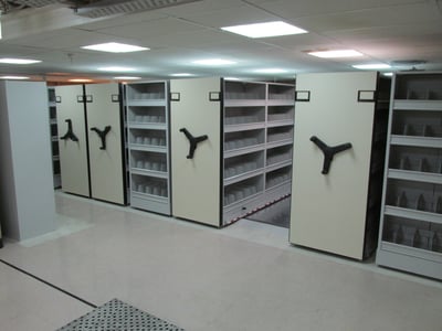 Spacesaver USNS Comfort Supply Storage