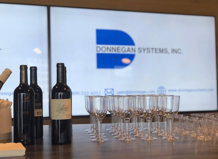 Donnegan internal presentation with glasses inage