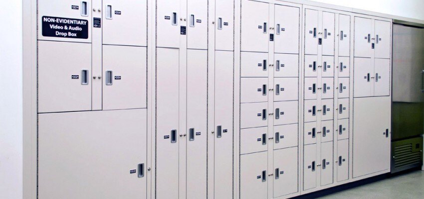 Pass-thru evidence lockers Franklin PD