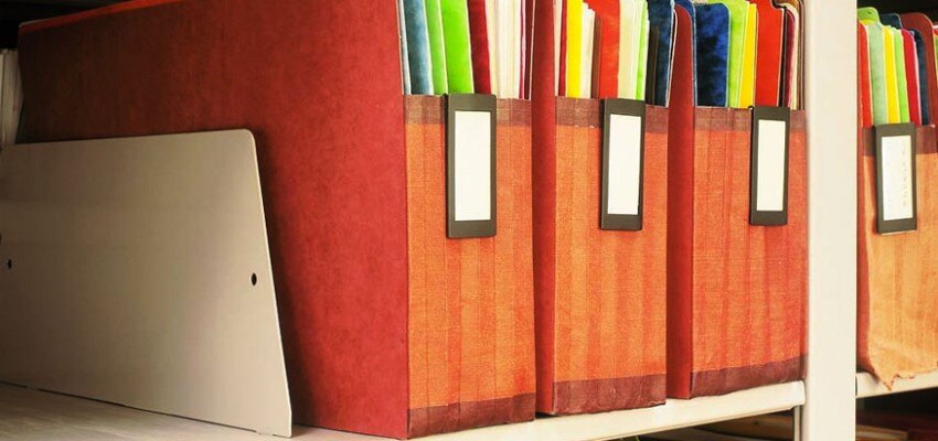 Four Post Shelving Folder Shelving