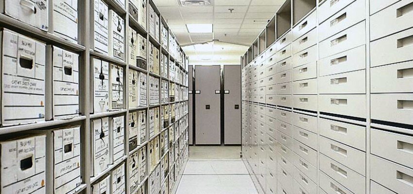 Mobile Compact Shelving - File Shelving
