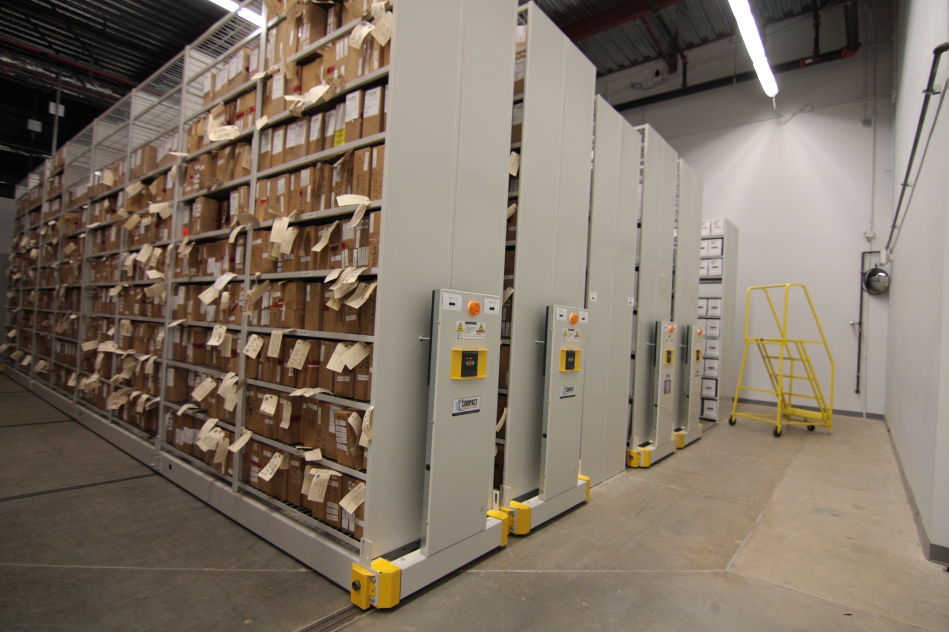 Powered High Density Mobile Storage