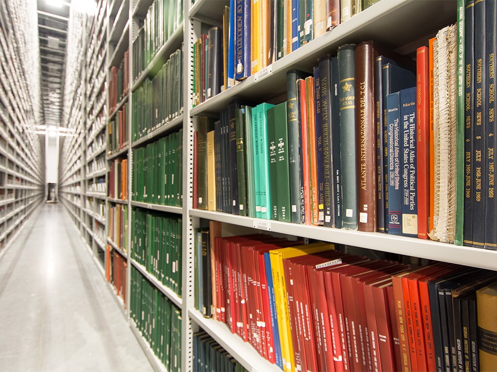 Stationary Off-site High-bay Shelving System