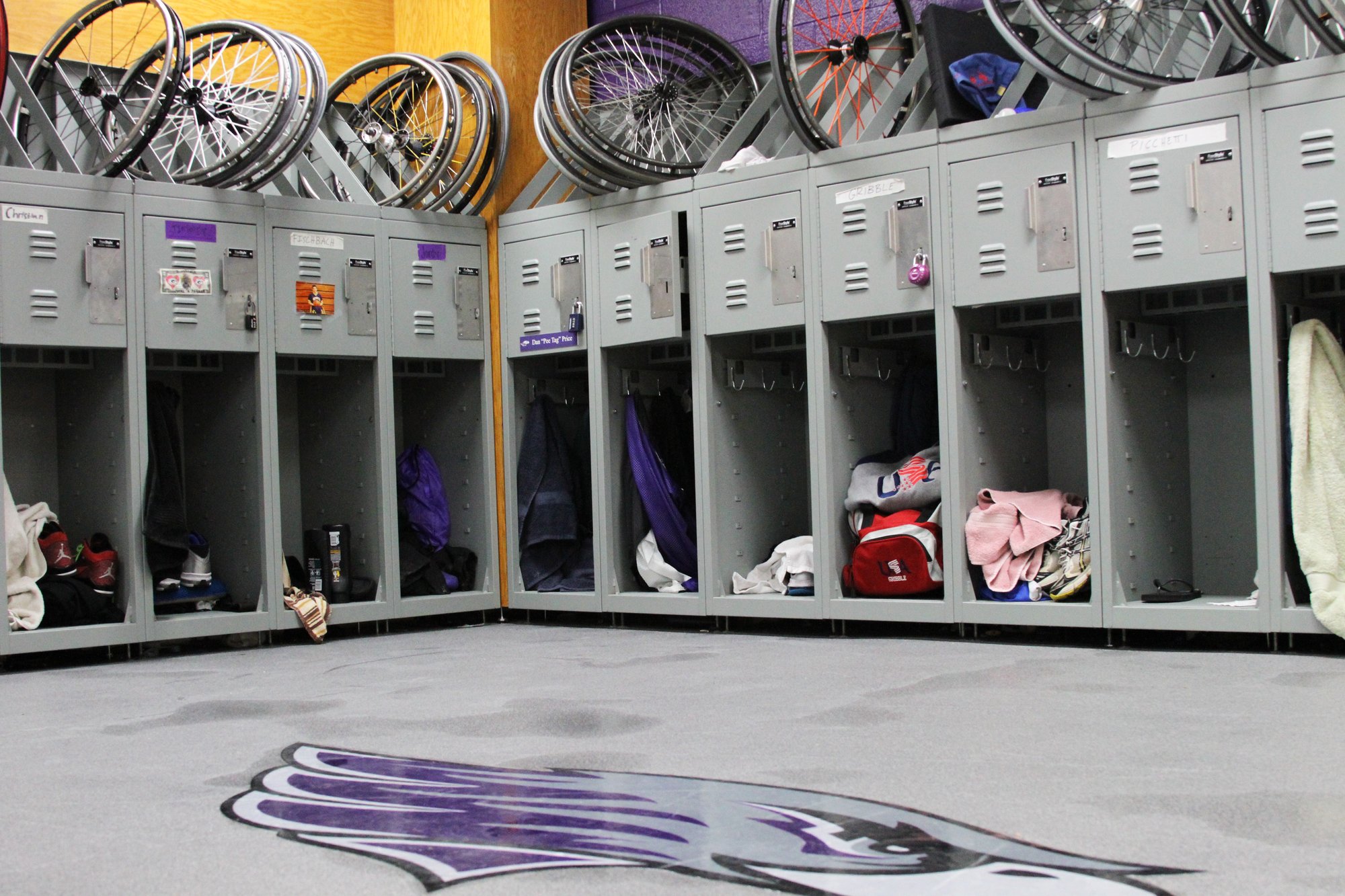 Adaptive Sports Team Locker Room