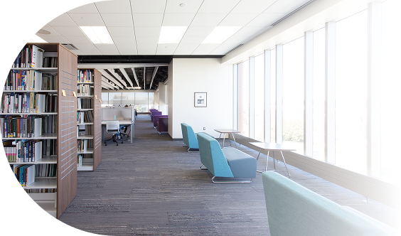 Static Shelving at Harper College