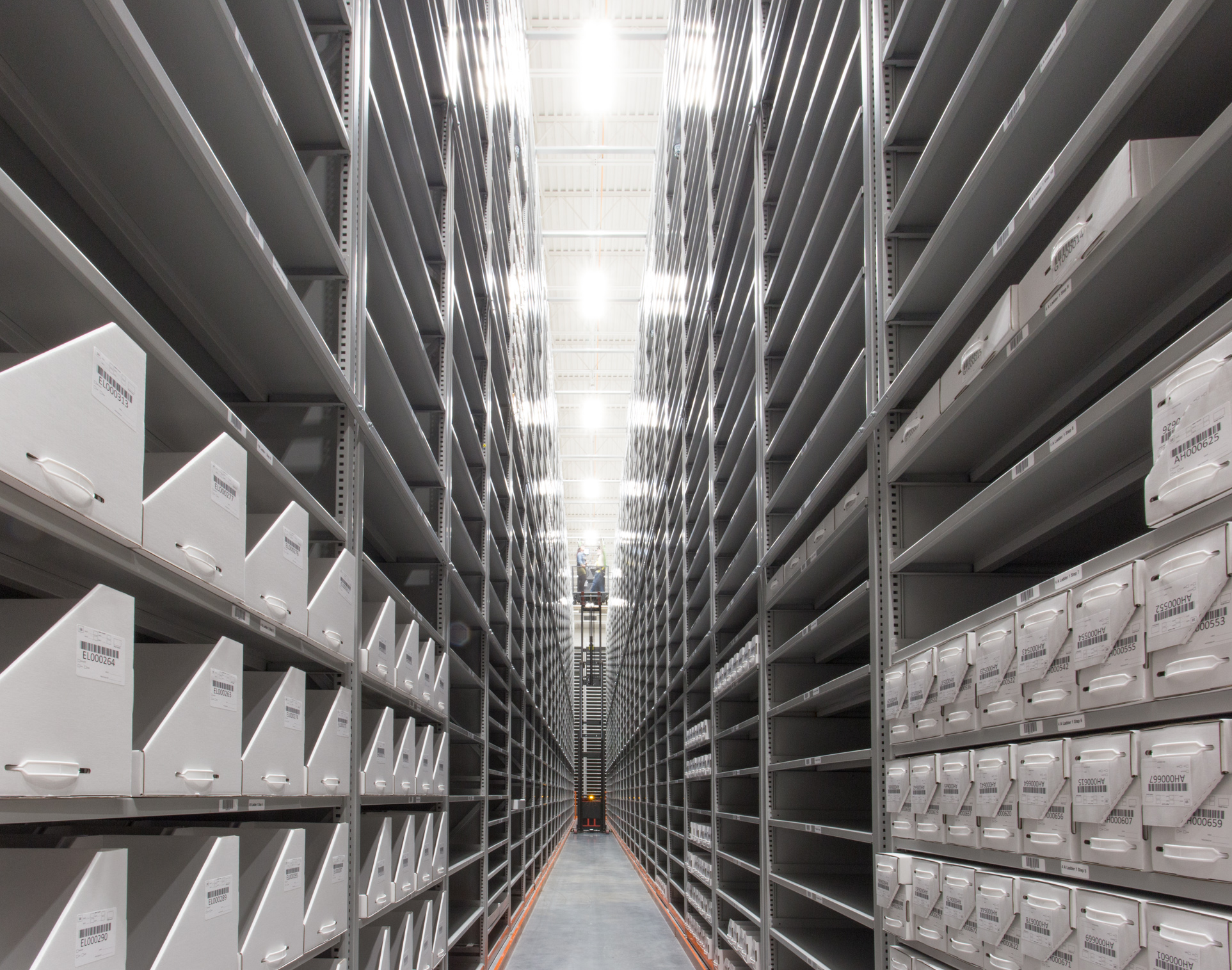 A phased approach to archives and research storage collections
