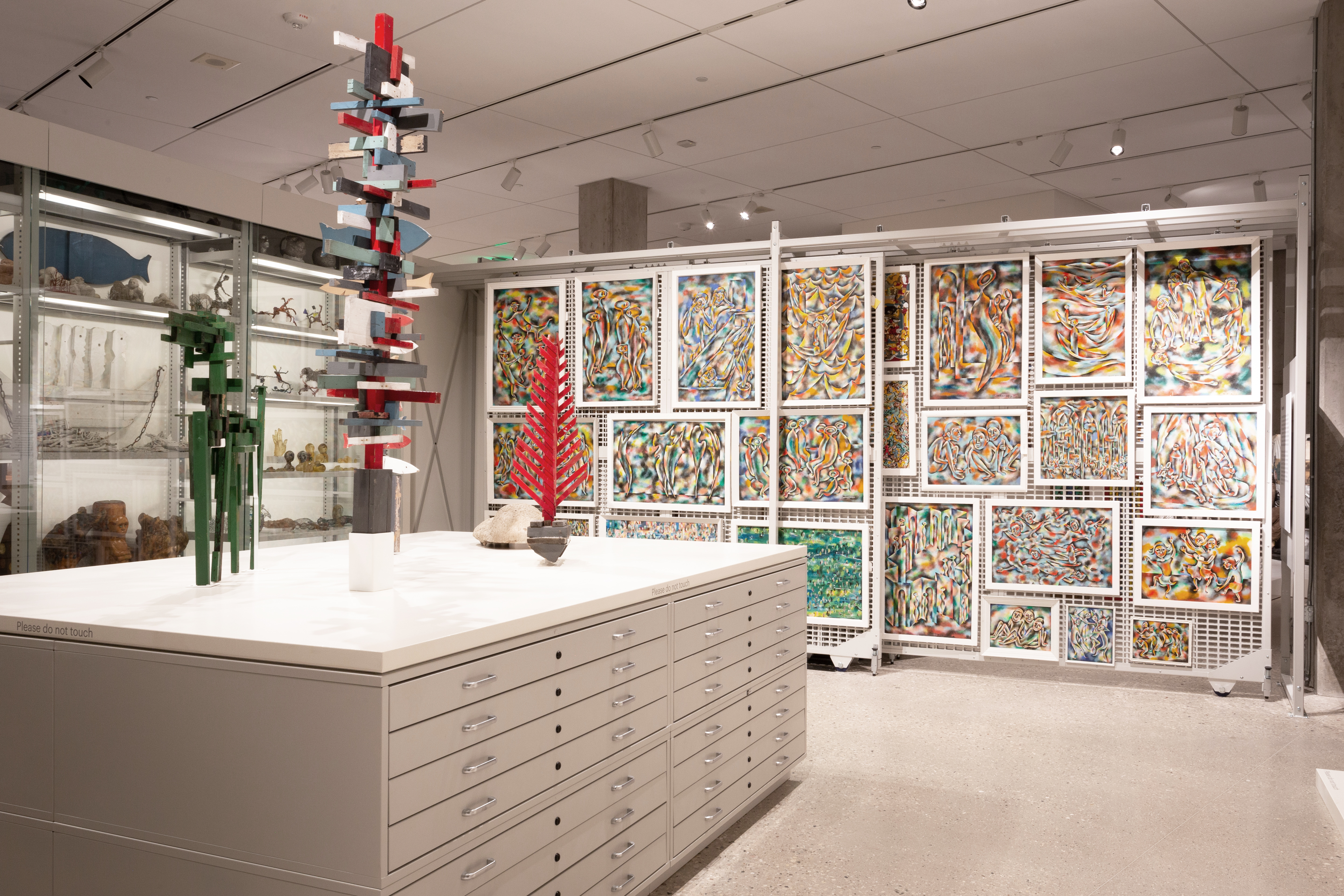 Art Racks and Cabinets