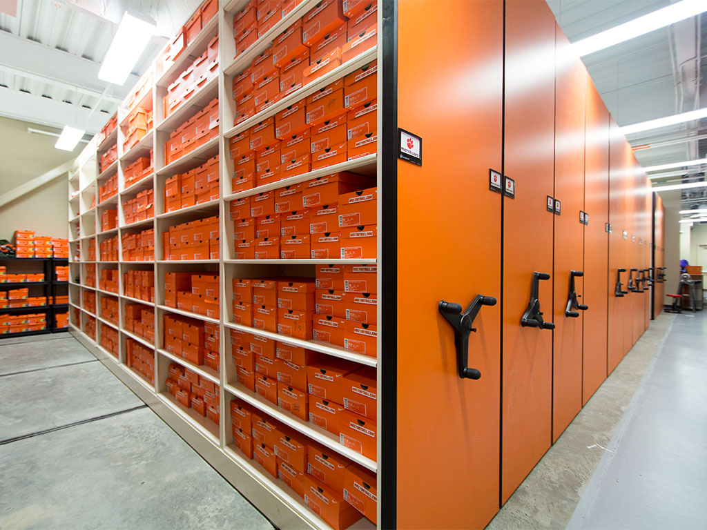 Clemson Football Shoe Box Storage