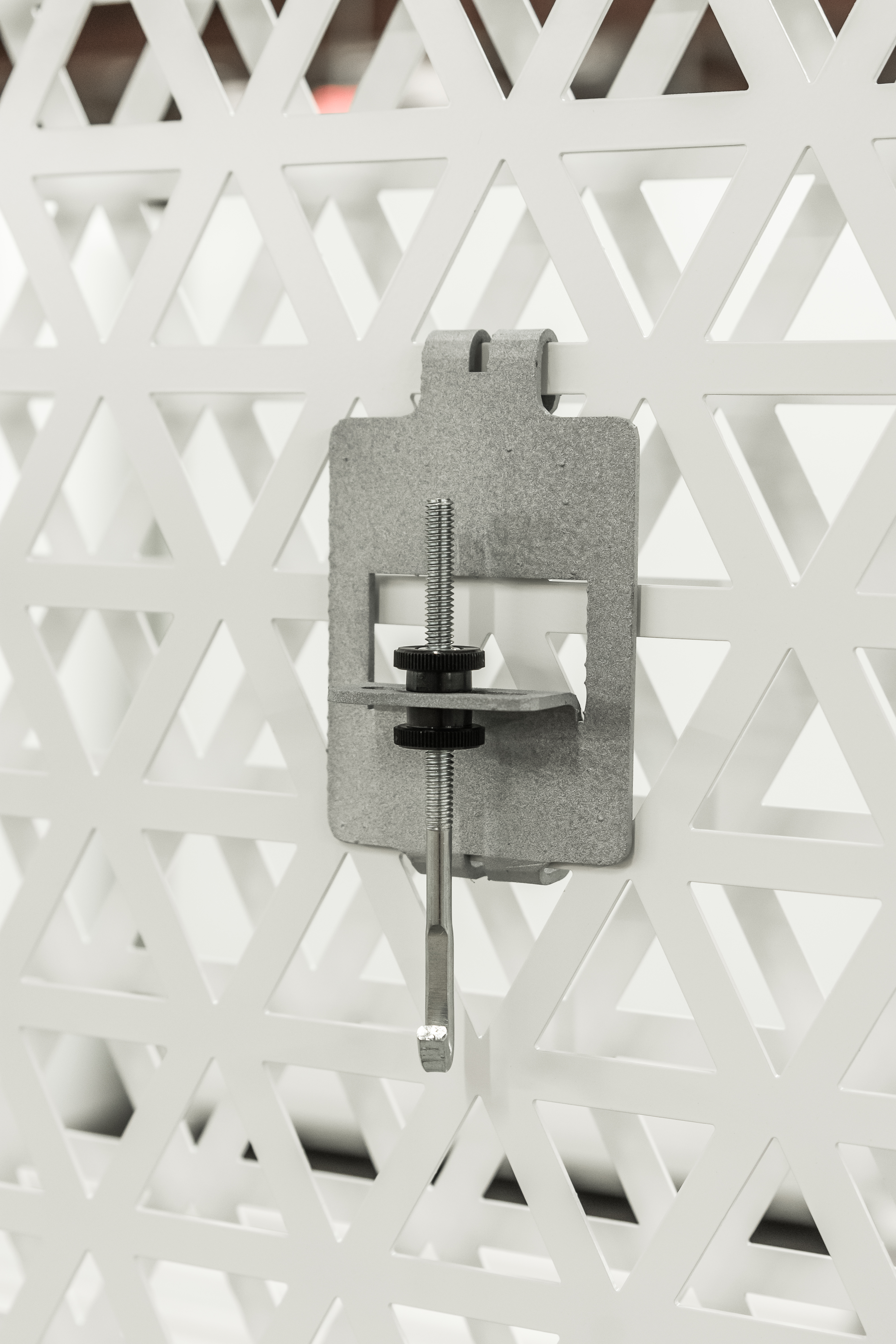 hooks for hanging art rack display