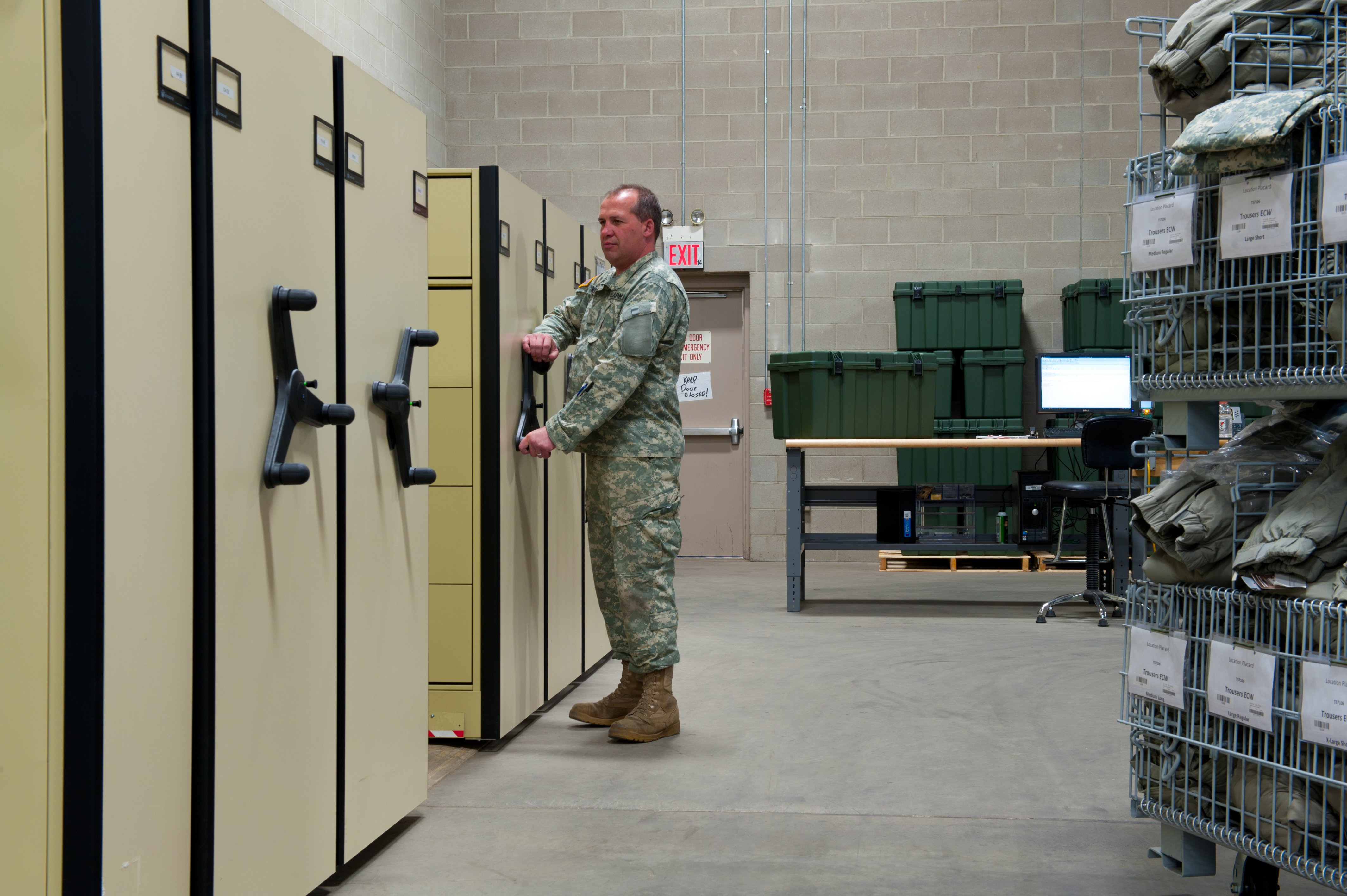 Camp Ripley Compact Storage System