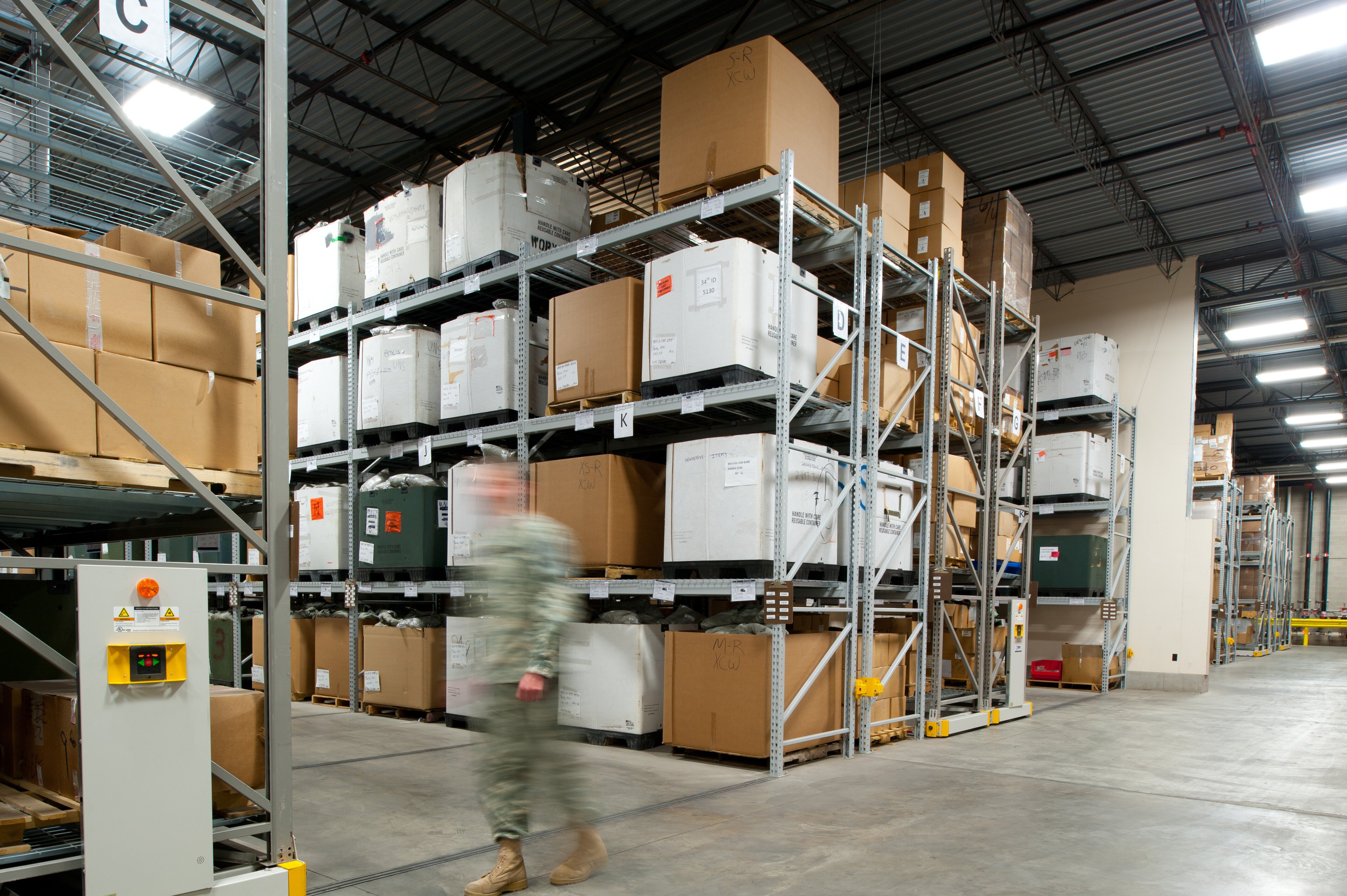 Camp Ripley Military Warehouse Storage
