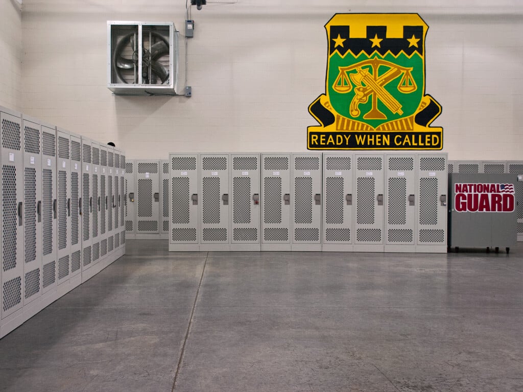 North Carolina National Guard Lockers (1)