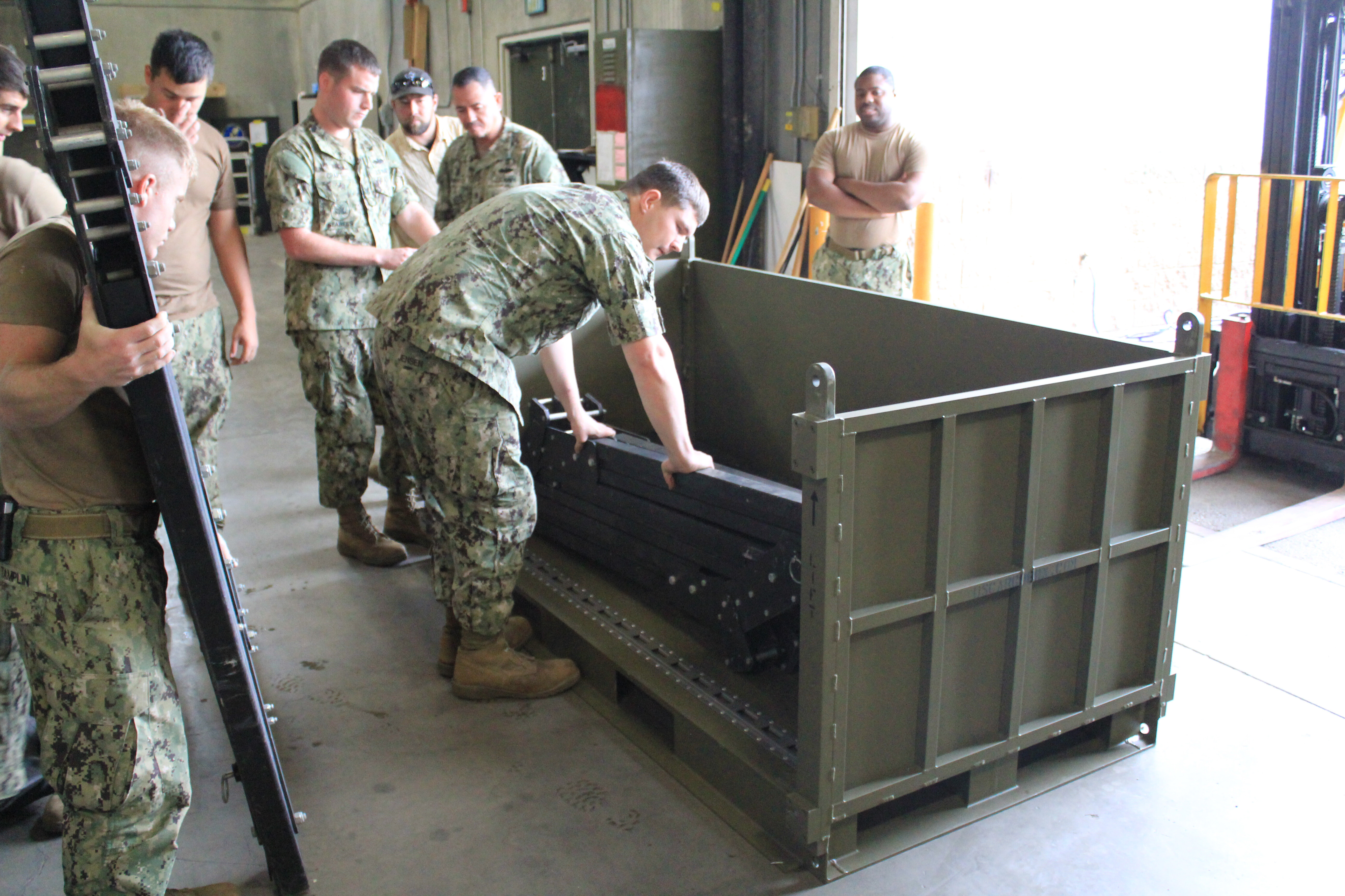 Packing MGPTS Shelter in Rapid Readiness Box