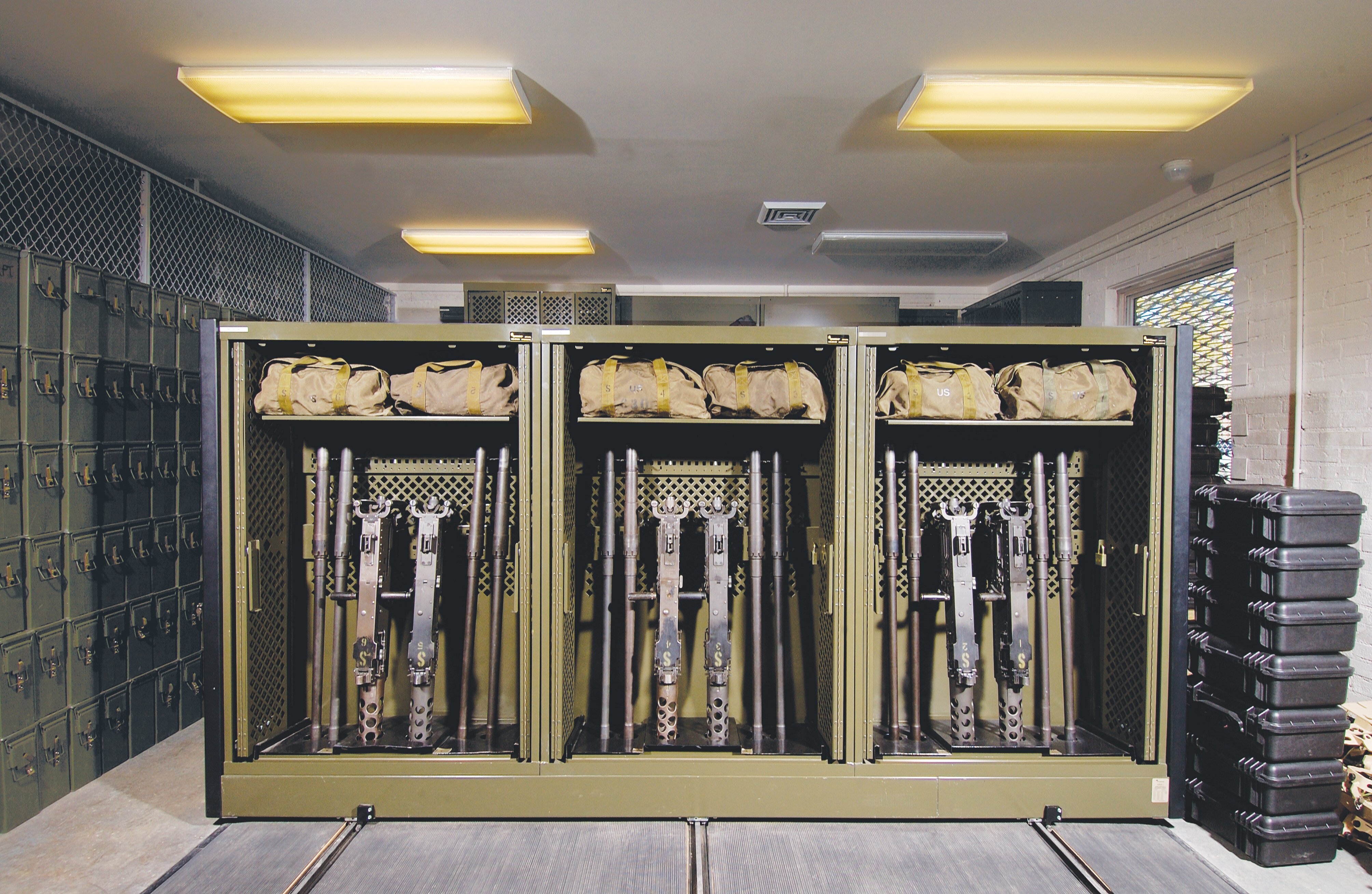 Weapons storage in UWRs on Mobile Storage systems-1