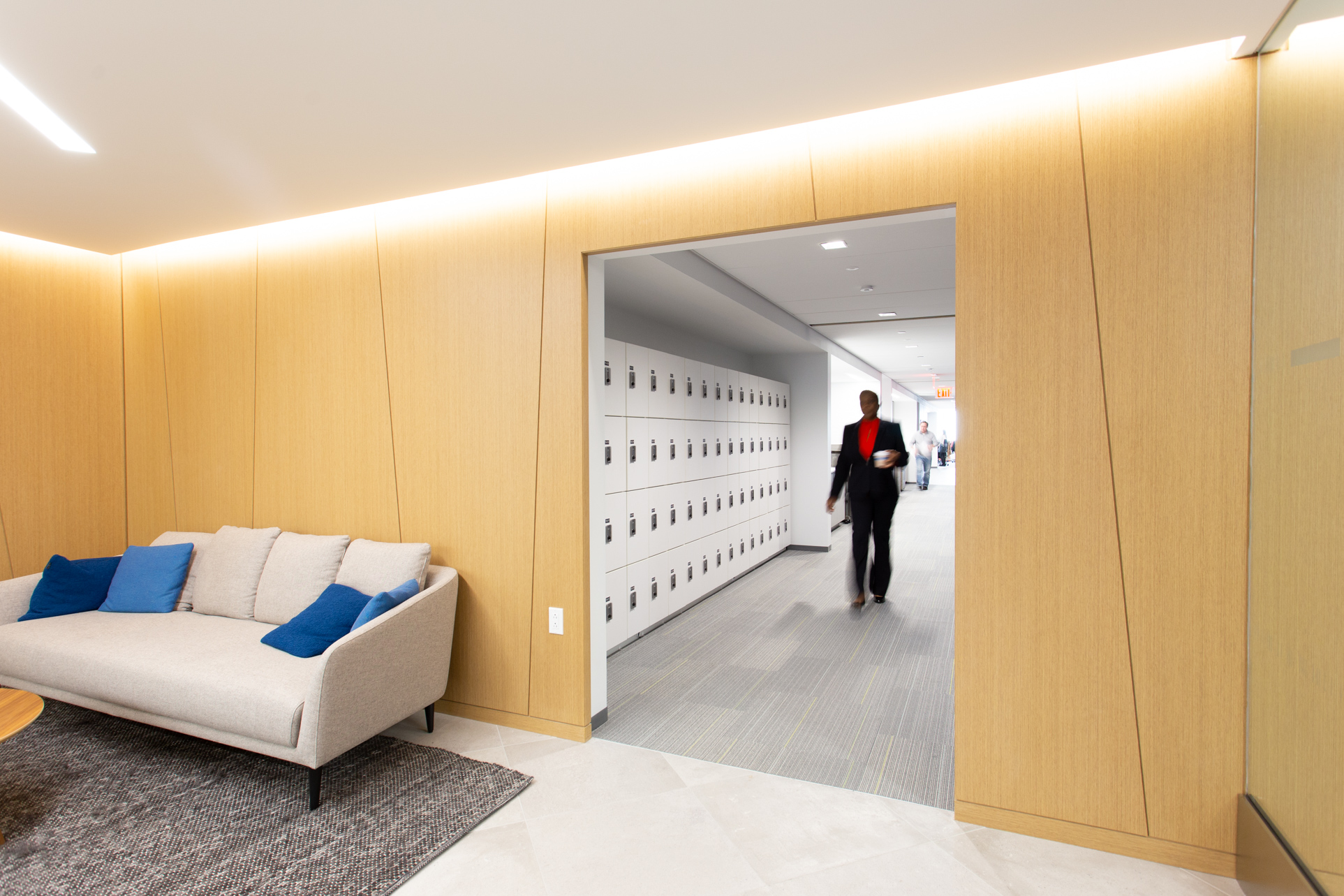 Day Use Locker Accounting Office Employee Storage