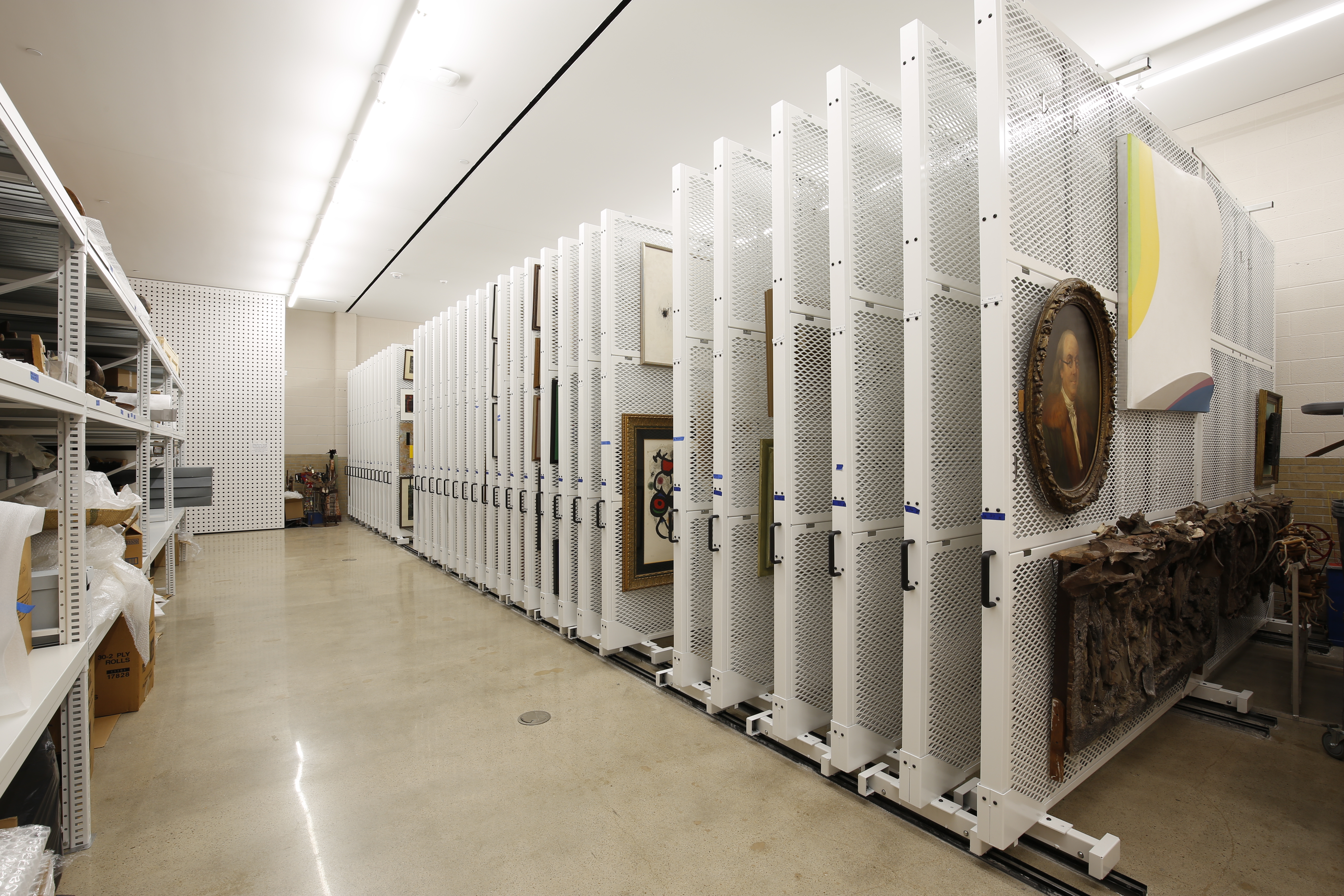 Mobile Art Racks