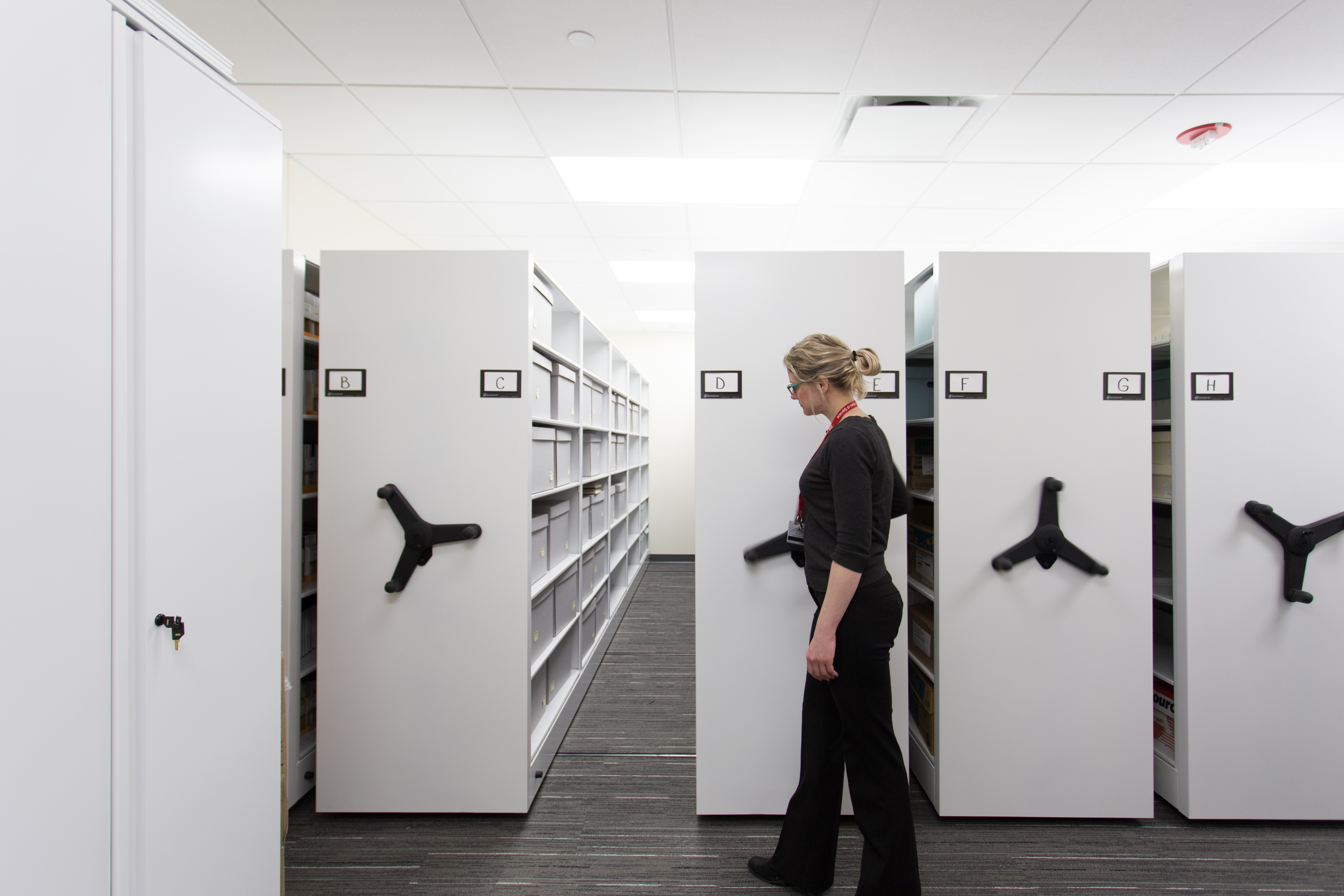 Harper College uses Mechanical-assist to Store Archives