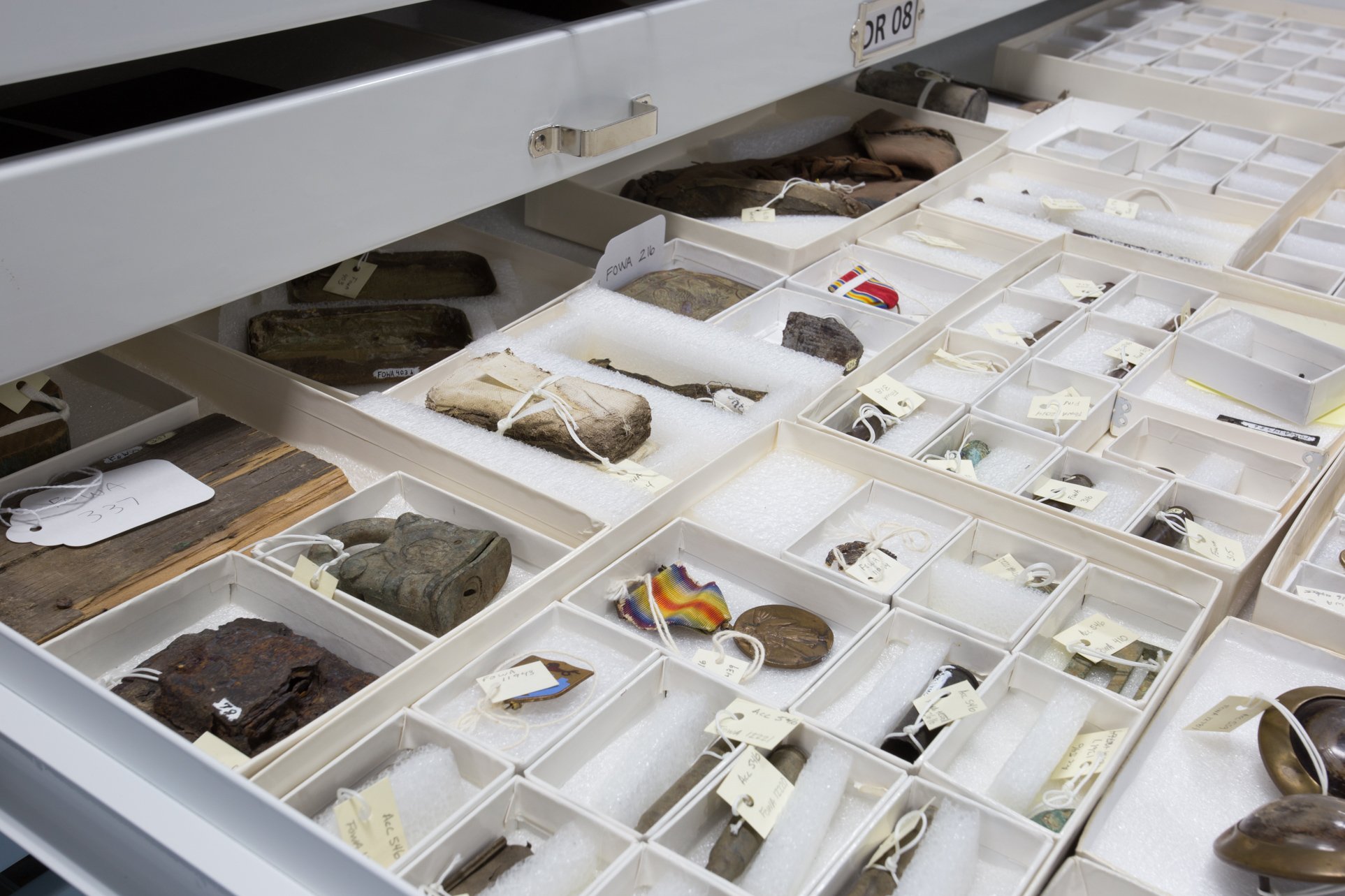 Artifact Storage at an off-site collections facility