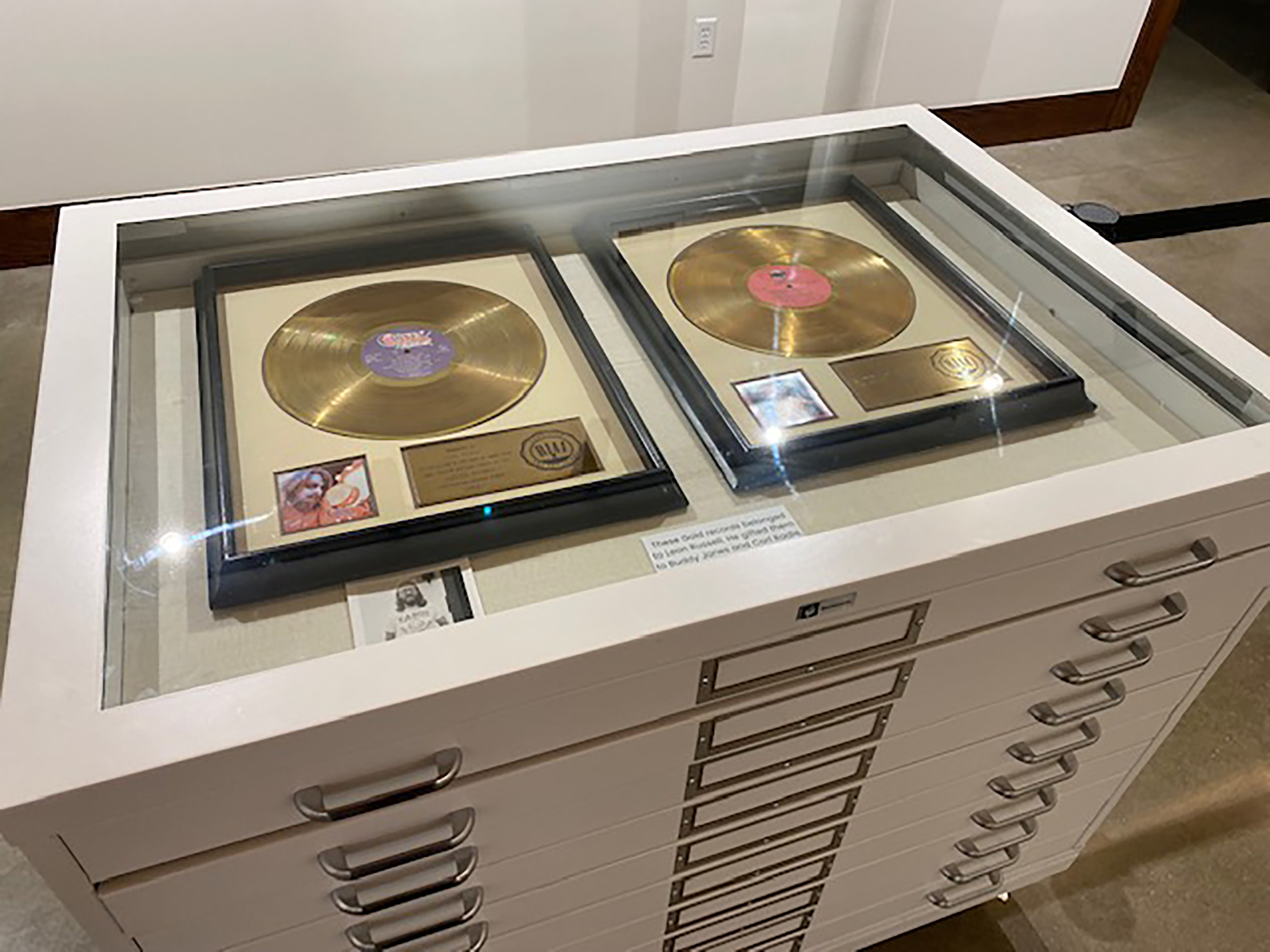 Music Museum Record Collection Display