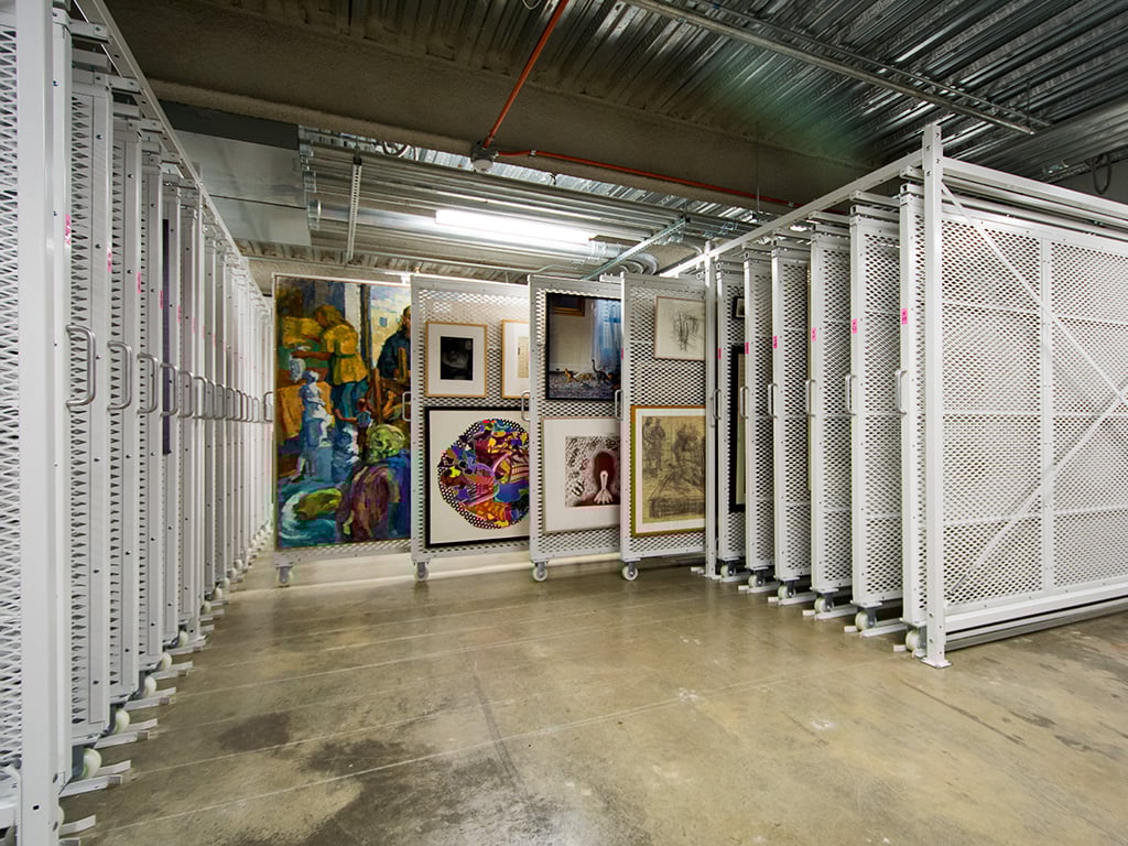 Wright State Modular Art Storage