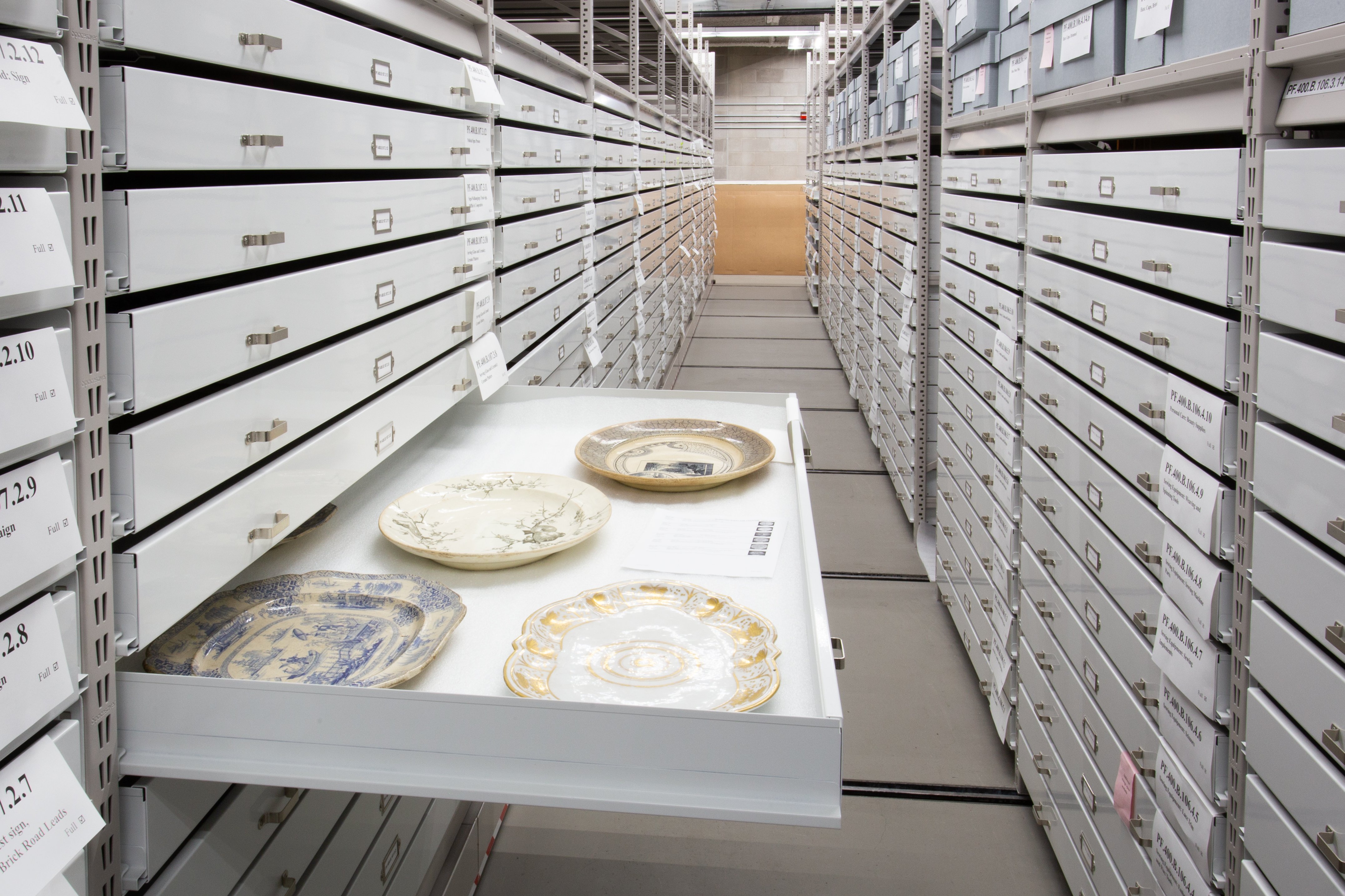historic china collection storage