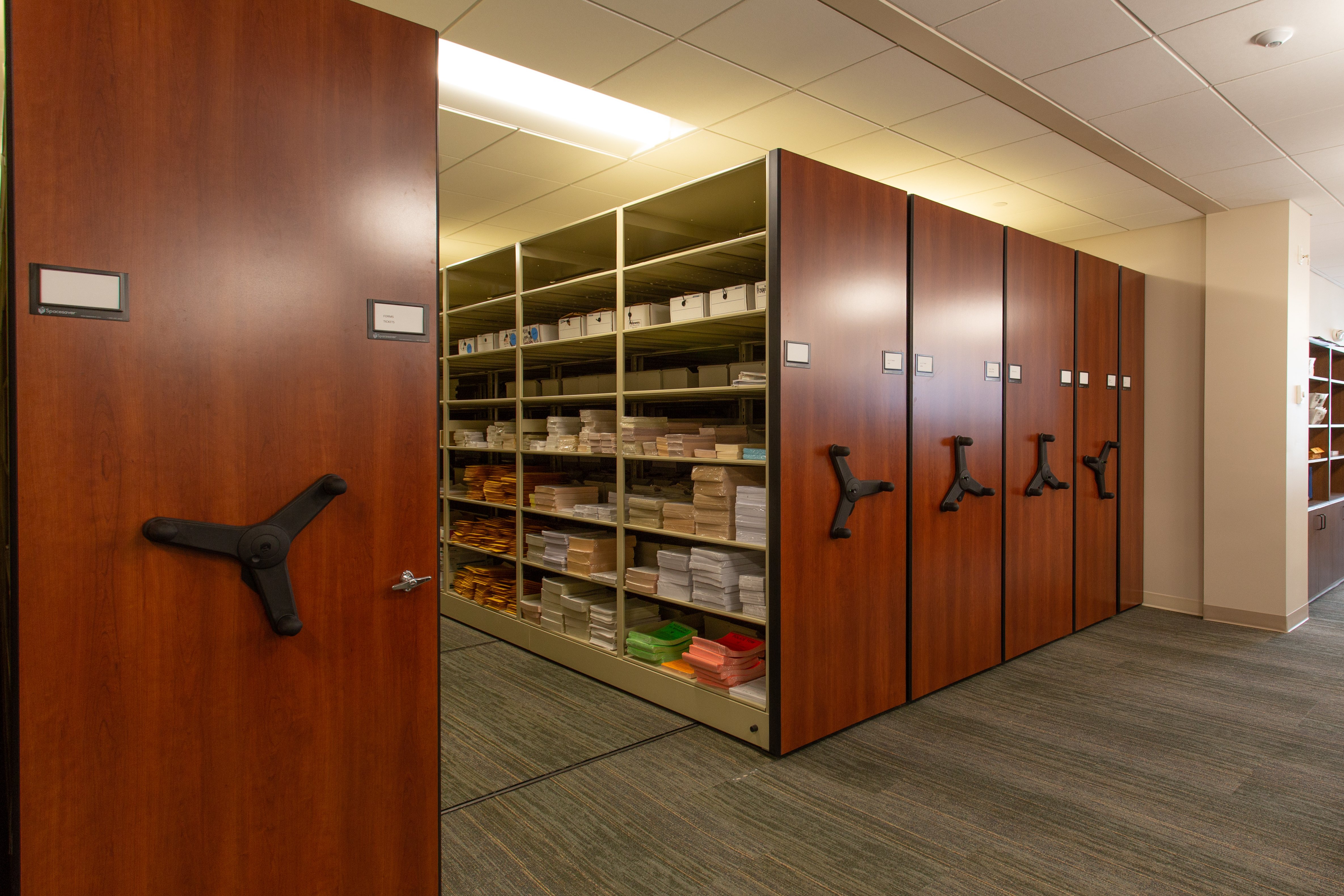 High-density Mobile Storage Compact Shelving Arlington Heights PD