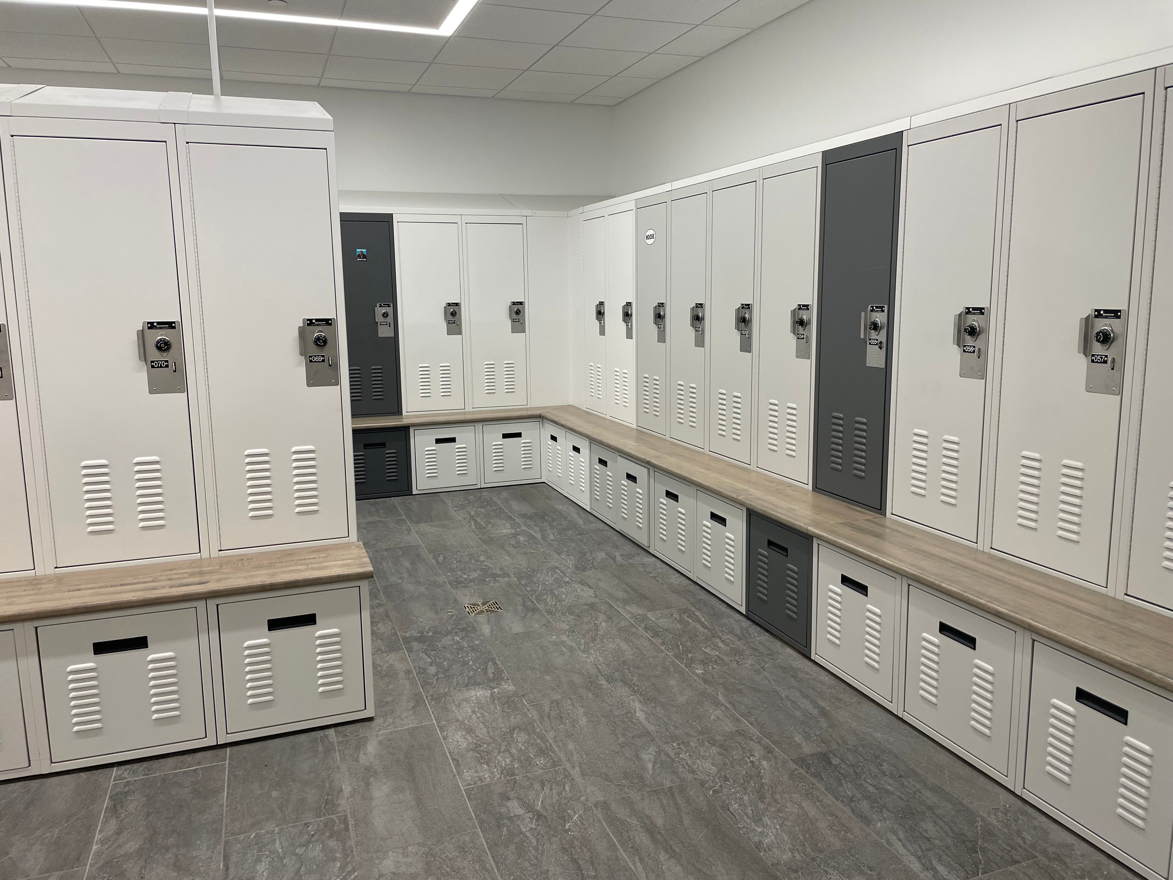 Mishawaka Police Station Locker Room