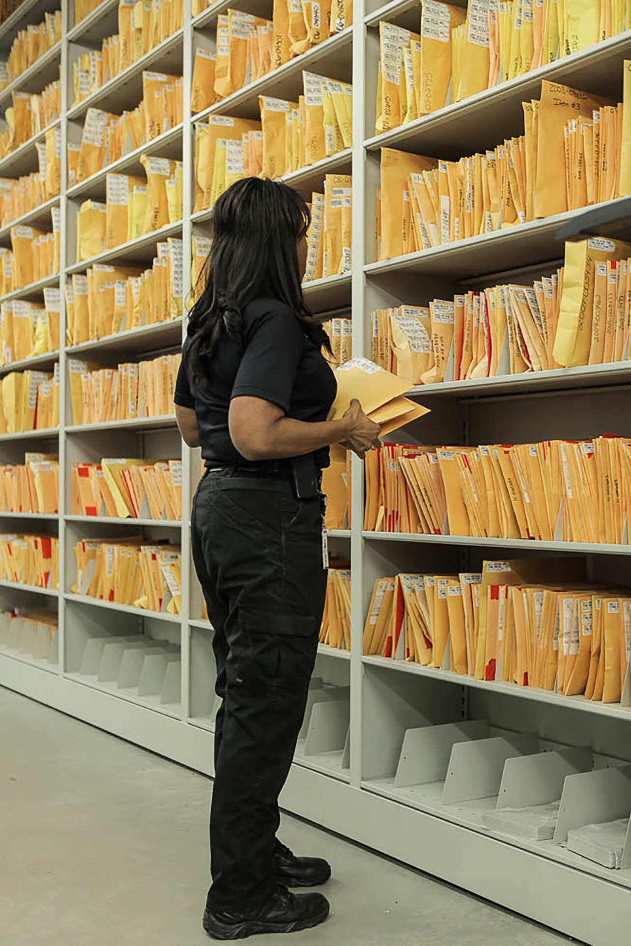 Parker Police Department Evidence Storage