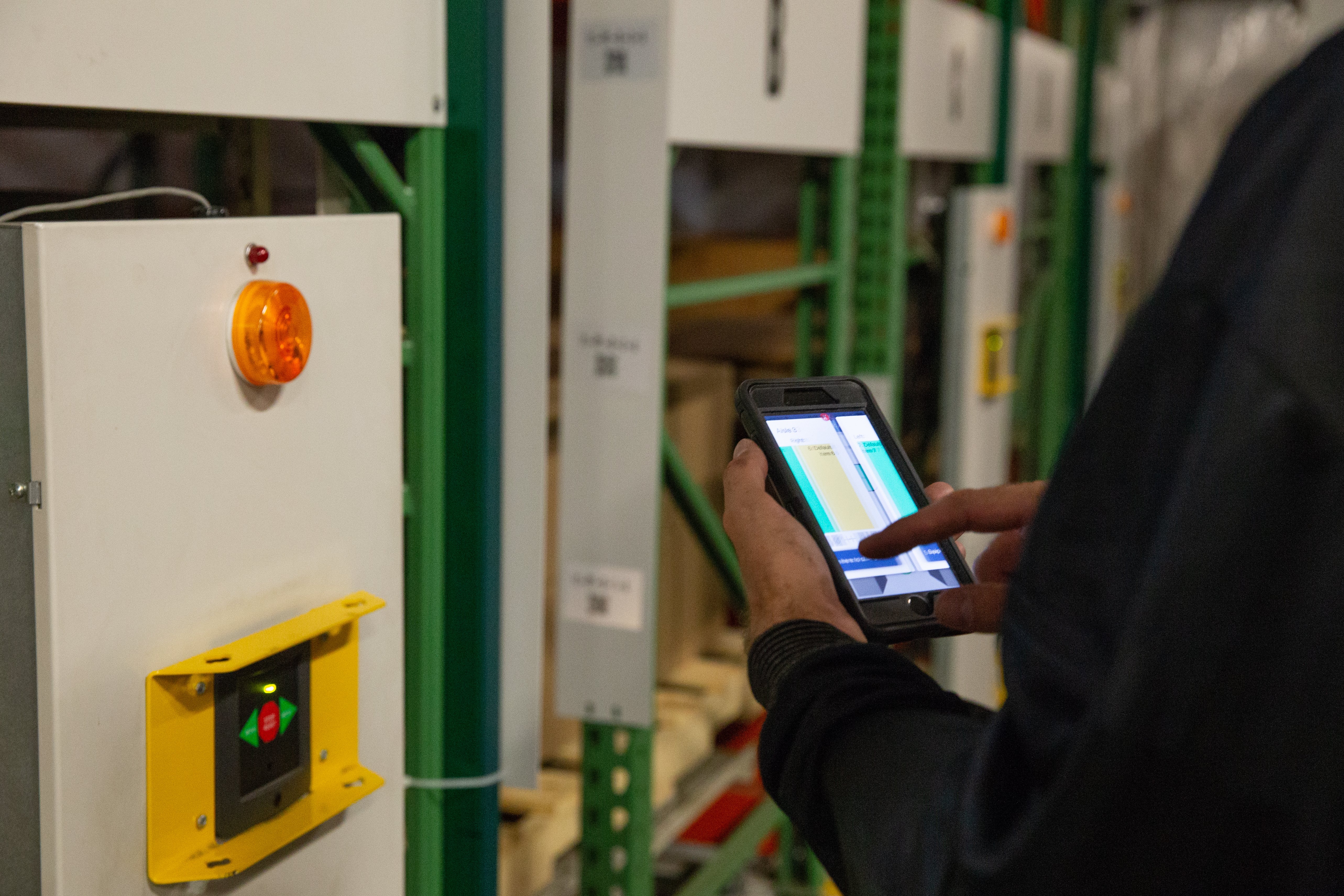 TUSC Control App Heavy-duty Mobile System Aisle Item