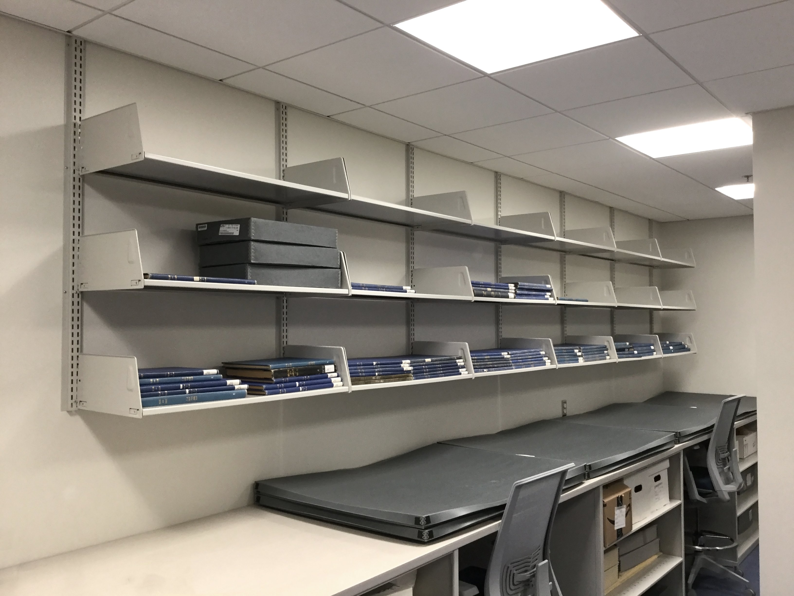 Workroom for Faculty to Process and Work with Collections