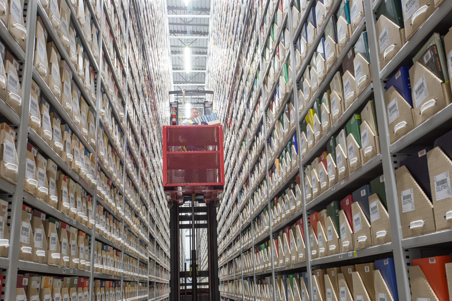 Off-site Library Collection Storage