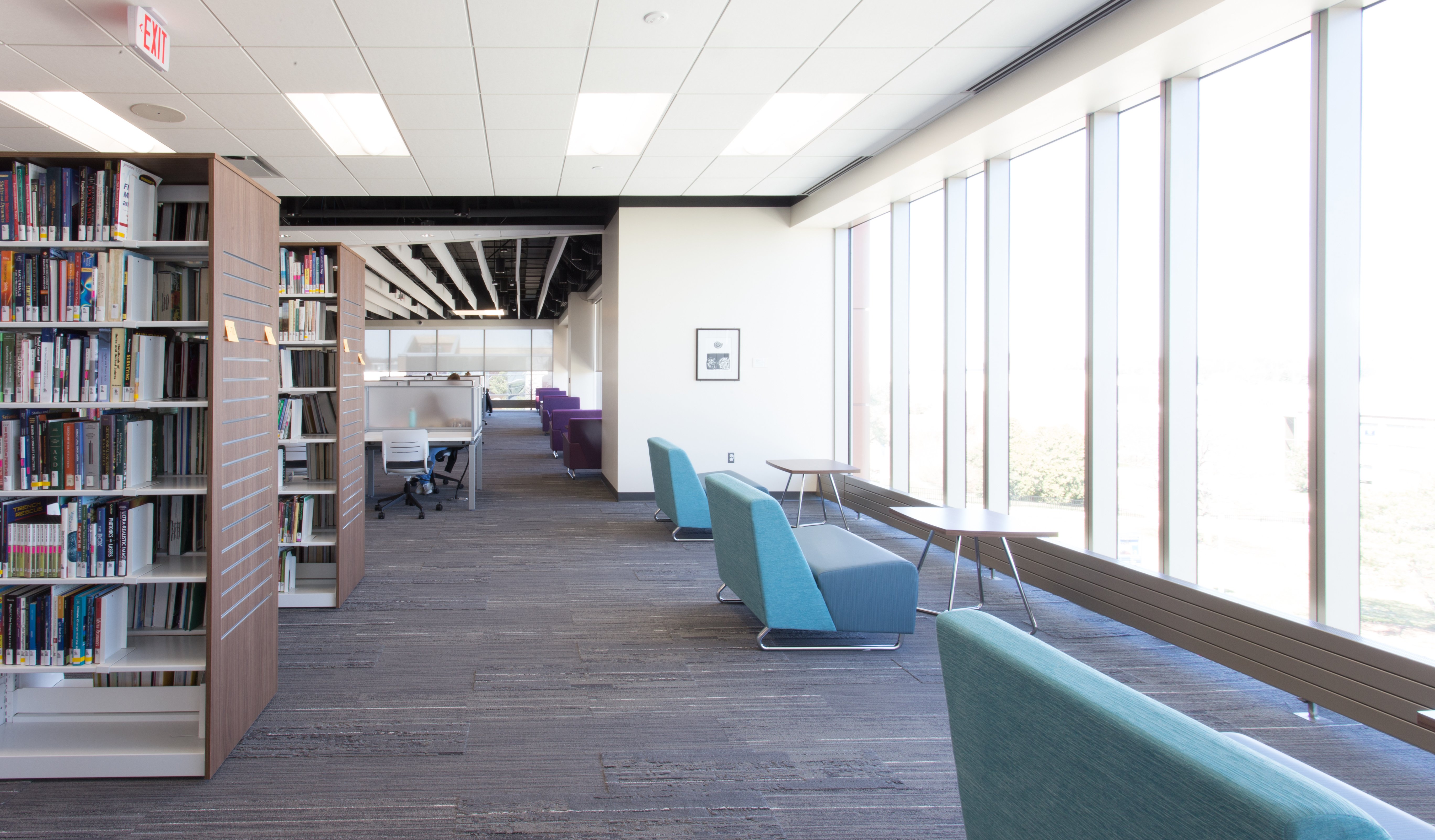 Static Shelving at Harper College