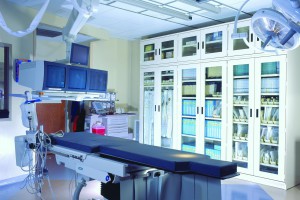 Healthcare Sterile Storage Cabinets in Operating Room