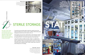 healthcare sterile storage patient care storage systems