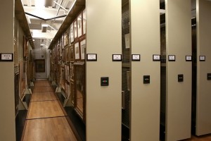 Art Storage Racks on Mobile Fine Arts Museum Storage System