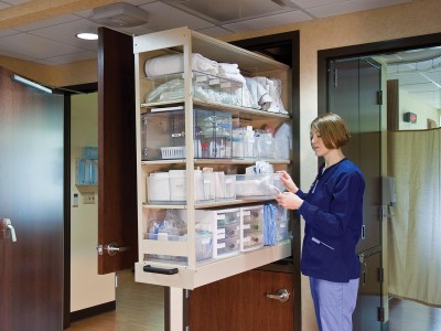 Patient Care Supplies Storage 1
