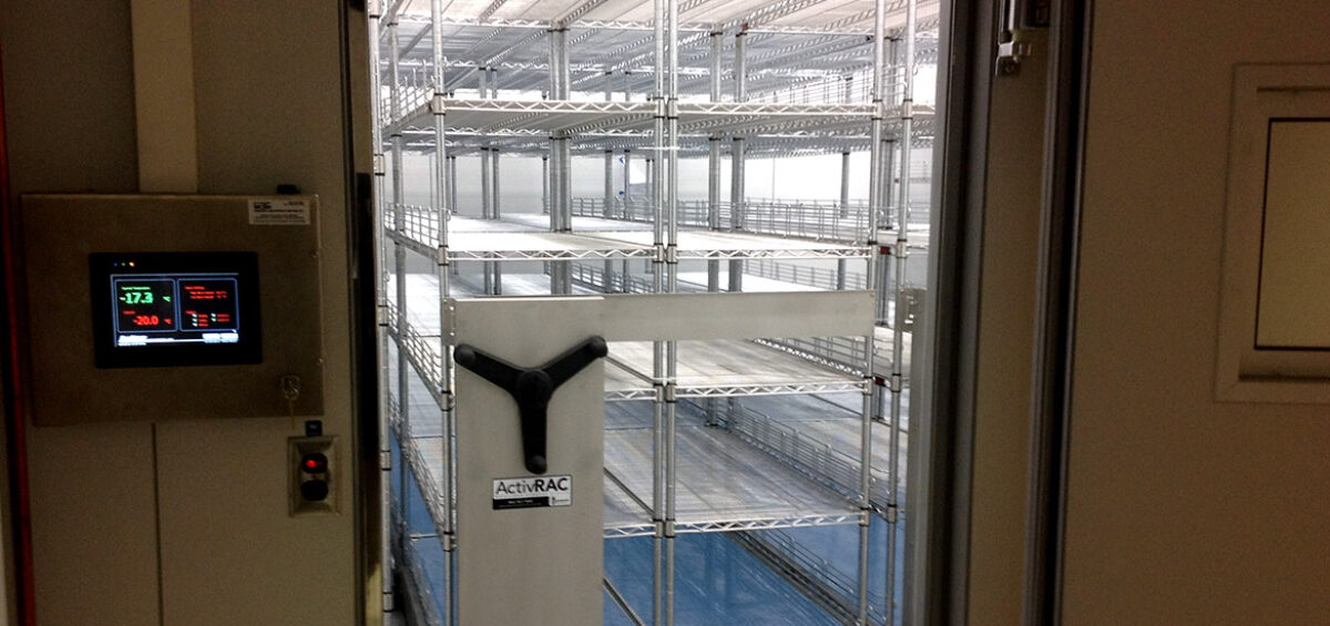 cold storage, boston, cambridge, new england, stainless steel shelving, cold storage, temperature controlled storage