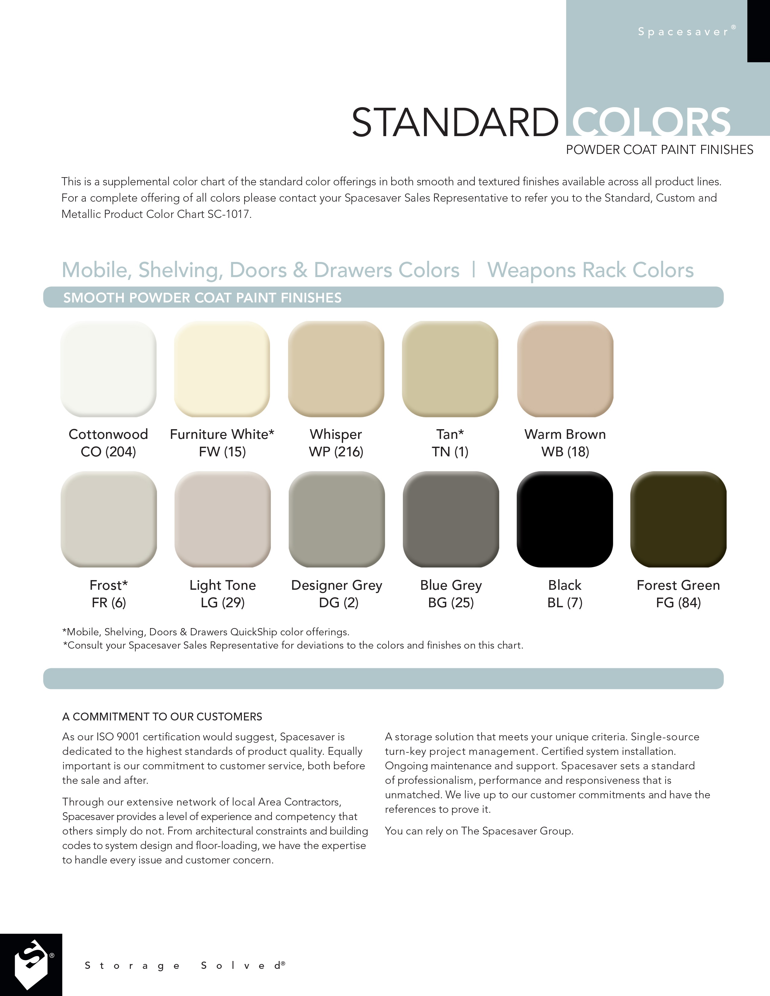 Standard Colors Chart-1